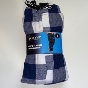 ISOTONER  men’s lounge sleepwear pant sz LARGE FLANNEL new